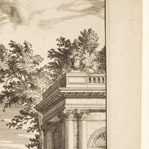 Print, Title Page, Nouveaux Livre de Paysages (New Book of Landscapes), ca. 1700