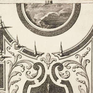 Print, Parterre en platebende de Gazon (Flat Garden Beds with Grass), in Nouveaux Livre de Parterres contenant 24 pensséz diferantes (New Book Containing 24 Different Variations for Garden Beds), ca. 1700
