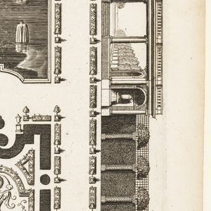 Print, Pensée du Jardin du Marquis du Prié a Turin (Garden Idea for the Marquis du Prié in Turin), in Nouveaux Livre de Parterres contenant 24 pensséz diferantes (New Book Containing 24 Different Variations for Garden Beds), ca. 1700