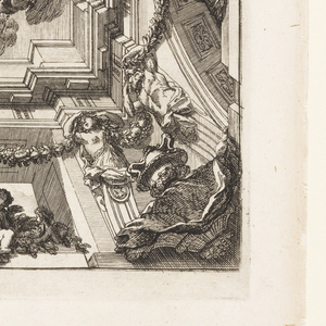 Print, Plate in Nouveaux livres de peintures de salles et d’escaliers (New Books on Paintings for Rooms and Stairs), ca. 1700
