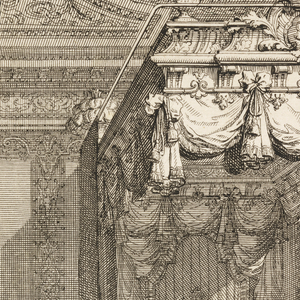 Print, Design for State Bedchamber, in Second Livre d