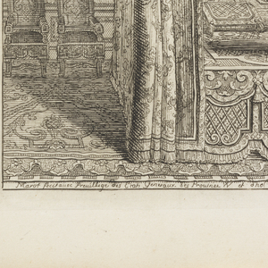 Print, Design for State Bedchamber, in Second Livre d