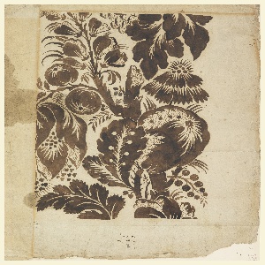 Drawing, Design for Woven Fabric, 1749–51