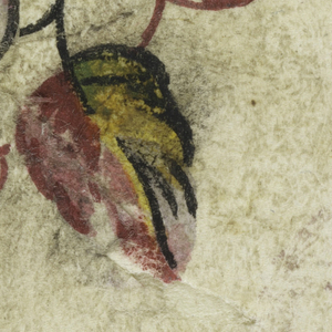 Drawing, Woodblock Trial Proof for a Printed Textile, 1790–1800