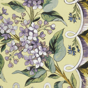 Drawing, Project for a wallpaper frieze, 1780–1800