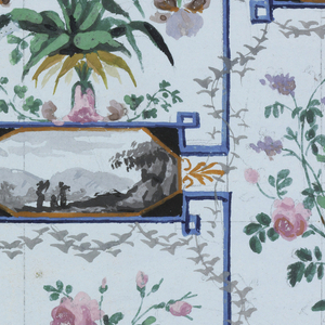 Drawing, Wallpaper Design, 1795