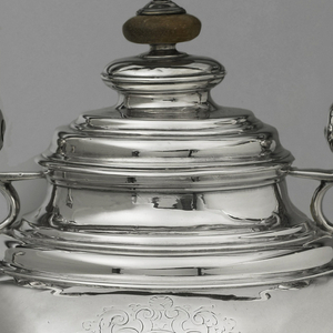 Kettle And Lid On Stand With Lamp And Lid (England), 1711–12
