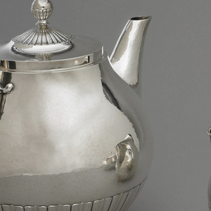 Sugar Bowl And Lid (Denmark), ca. 1925
