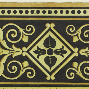 Drawing, Design for a Woven Border, ca. 1810