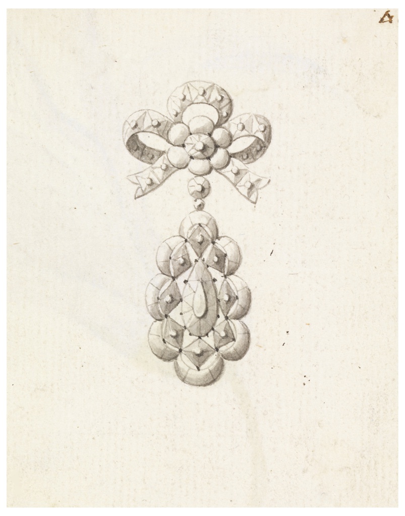 Drawing, Design for a Brooch