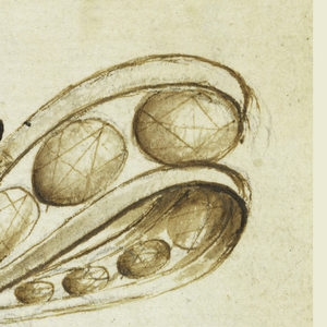 Drawing, Design for an Agraffe, ca. 1742