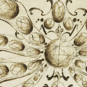 Drawing, Design for an Agraffe, ca. 1742