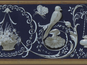 Drawing, Design for Wallpaper Border, 1825–50