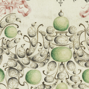 Drawing, Design for Six Brooches, 1739