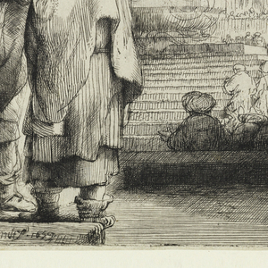 Print, Peter and John Healing the Cripple at the Gate of the Temple, 1659