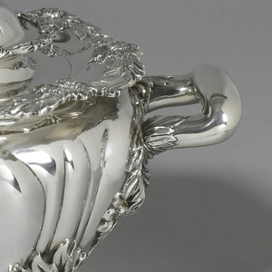 Chrysanthemum Sugar Bowl And Lid, ca. 1893