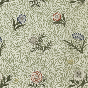 Textile, Powdered, designed ca. 1874, printed ca. 1934