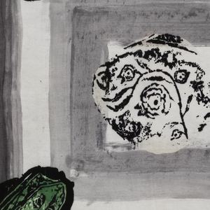 Square, Medieval Heads, 1947
