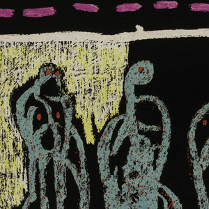 Square, Three Standing Figures, 1946