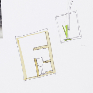 Drawing, Recycle Tabletop Objects, 1988