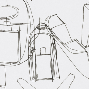 Drawing, Packaging Designs for Perfume Bottles, possibly for Issey Miyake, ca. 1999