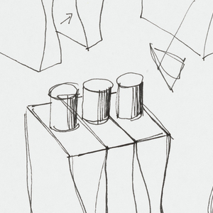 Drawing, Designs for Complimentary Set of Beauty Products, for Issey Miyake, n.d.
