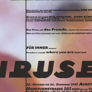 Poster, Virus Express - Rendezvous im Überall, 1997
