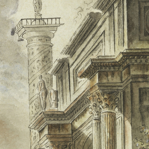 Drawing, Fantasy of an Architectural Ruin, ca. 1770