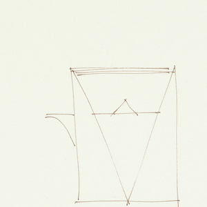 Drawing, Study for a Teapot, May 26, 1985