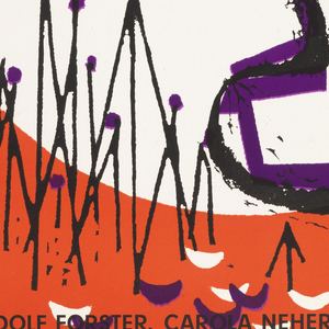 Poster, Die 3 Groschen-Oper [The Three-Penny Opera], 1957