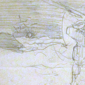 Drawing, Red Light, probably 1883