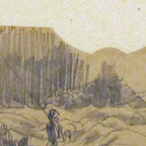 Drawing, Study for "Ouananiche Fishing", Lake St. John, ca. 1897