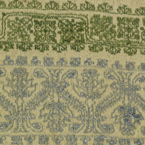Sampler (England), early 18th century