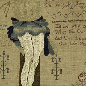 Sampler (England), ca. 1745