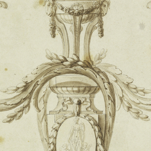 Drawing, Design for a Candlestick, 1770–80