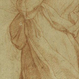 Drawing, A Young Woman (St. Mary Magdalene under the Cross), 1550–75