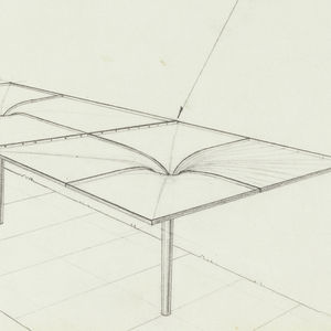 Drawing, Hyperbolic-Paraboloid Canopy Unit, No. 1, January 16, 1958