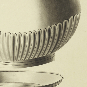 Drawing, Design for a Water Kettle with Stand, 1820–30