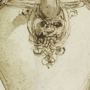 Drawing, Design for a Ewer with Spout and Loop Handle, 1600–1650