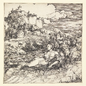 Print, The Sea Monster, ca. 1498