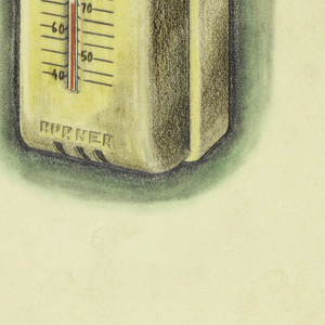 Drawing, Design for Acratherm Gauge