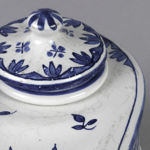 Inkwell Stand And Lid (France), ca. 1780