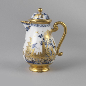 Chocolate Pot And Lid (Germany), ca. 1740