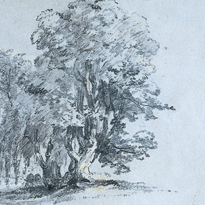 Drawing, Country Scene, 1847