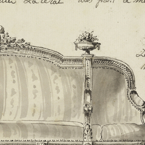 Drawing, Design for a Confident, ca. 1780