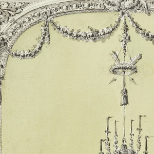 Drawing, Design for a Mirror, with Alternative Suggestions, ca. 1780