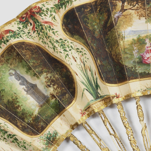 Pleated Fan (France), 19th century