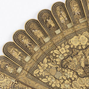 Brisé Fan, ca. 1840
