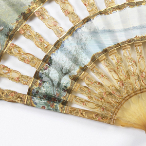 Cabriolet Fan And Case, ca. 1900