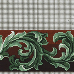 Drawing, Design for Wool Work, ca. 1866